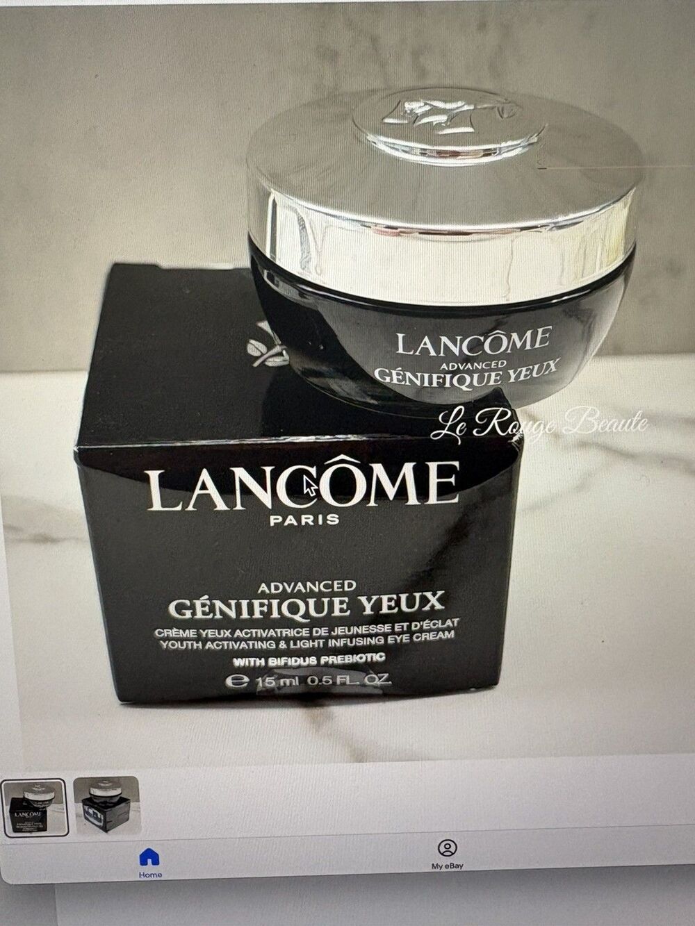Lancome Genifique Yeux Ultimate Eye Cream - Full Size 0.5oz 15ml New